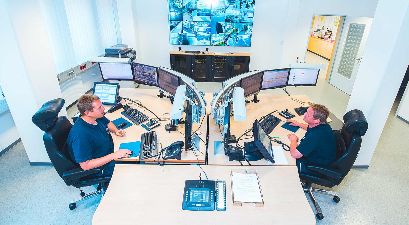 Industrial facility command center
