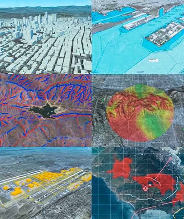 Sei schermate di location intelligence per le operazioni militari di C2 terrestre
