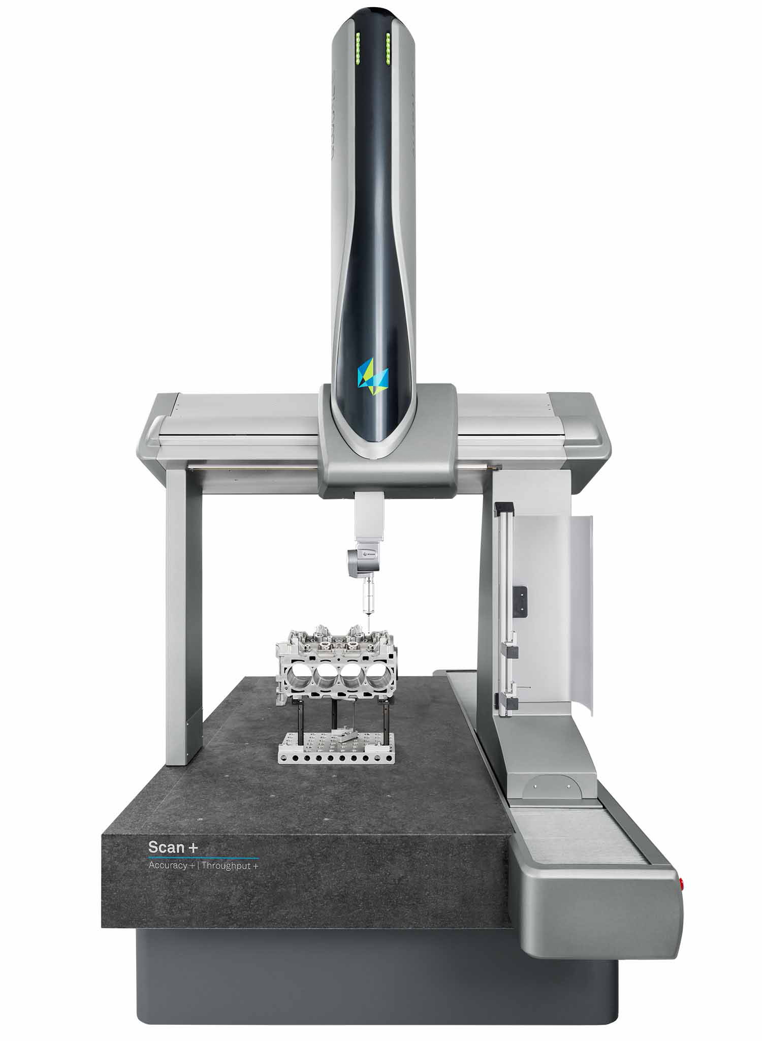 Efficient measurement of geometric size and form features on functional parts by tactile scanning